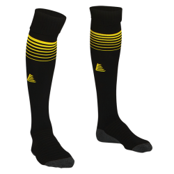 Metz Football Socks Black/Yellow